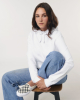 Archer - iconic mid-light unisex medium fit hoodie sweatshirt - white